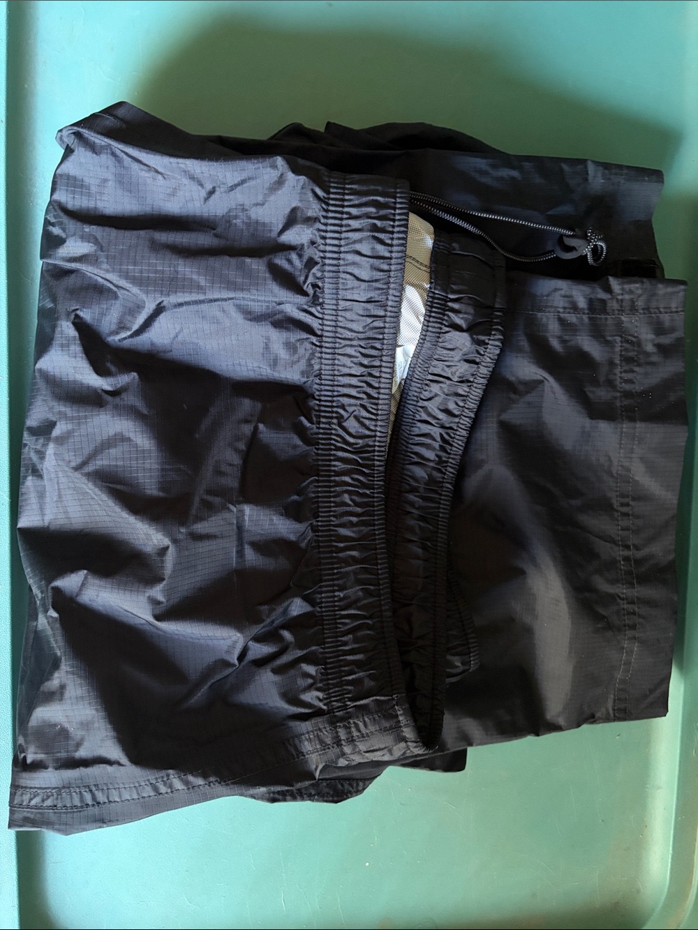 L.L. Bean Black Rain Pants